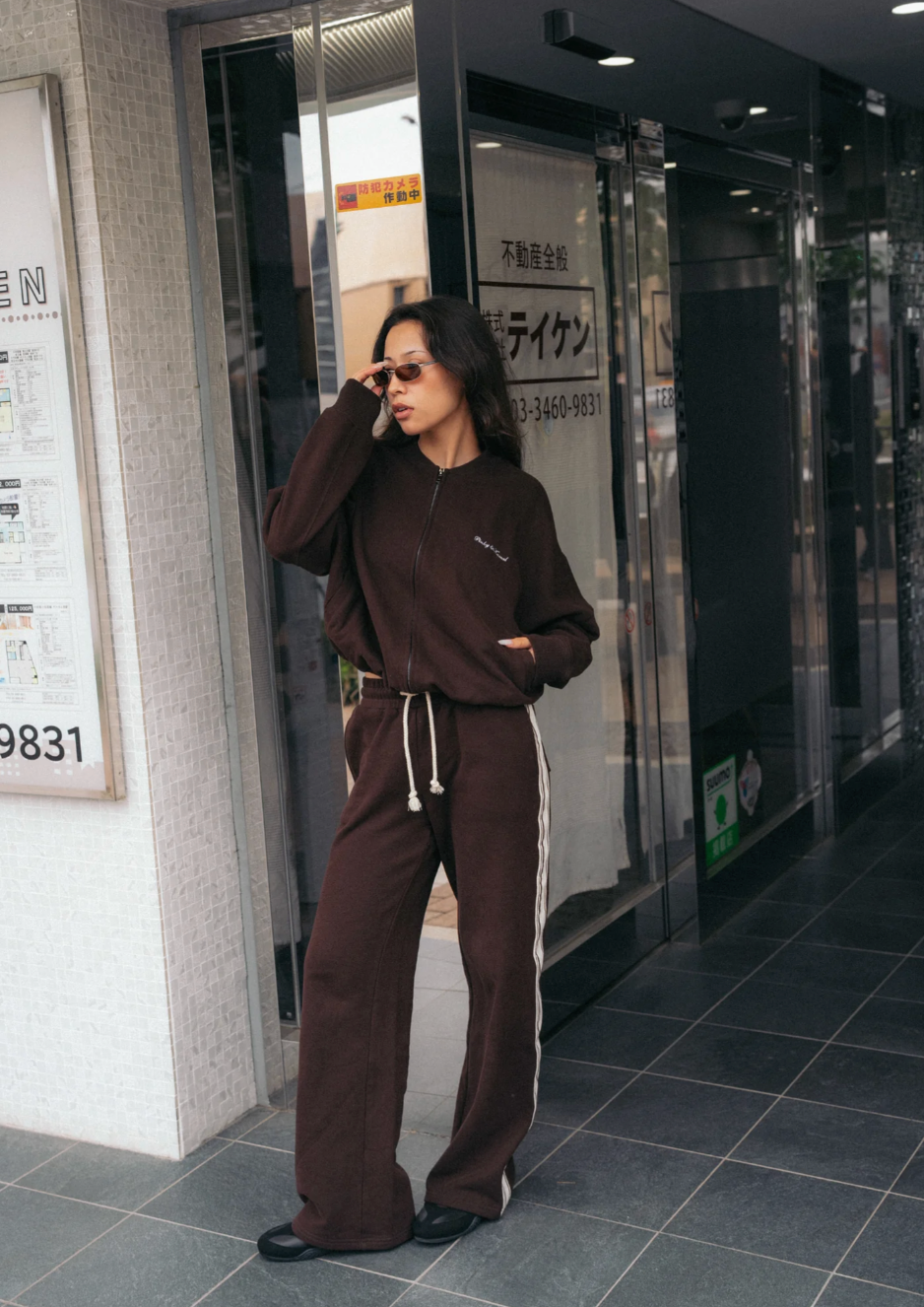 BOMBER JACKET | CHOCOLATE BROWN