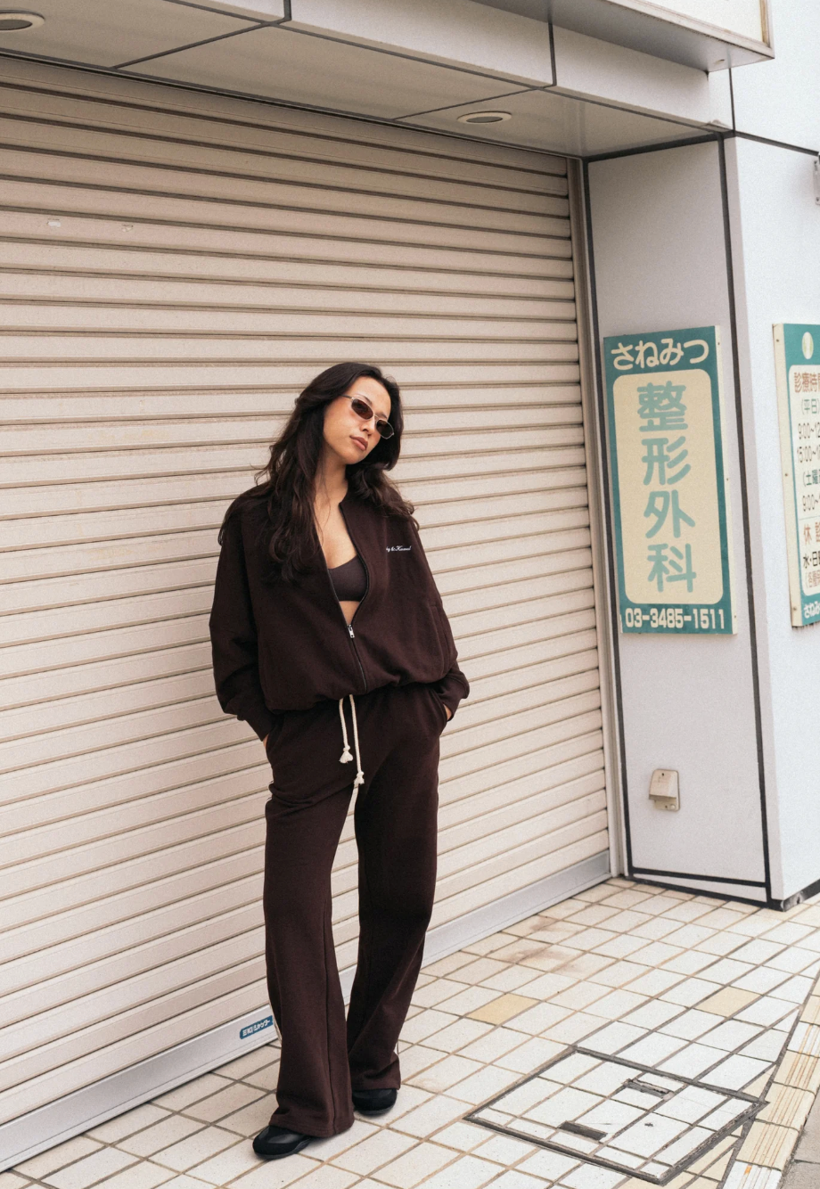 BOMBER JACKET | CHOCOLATE BROWN