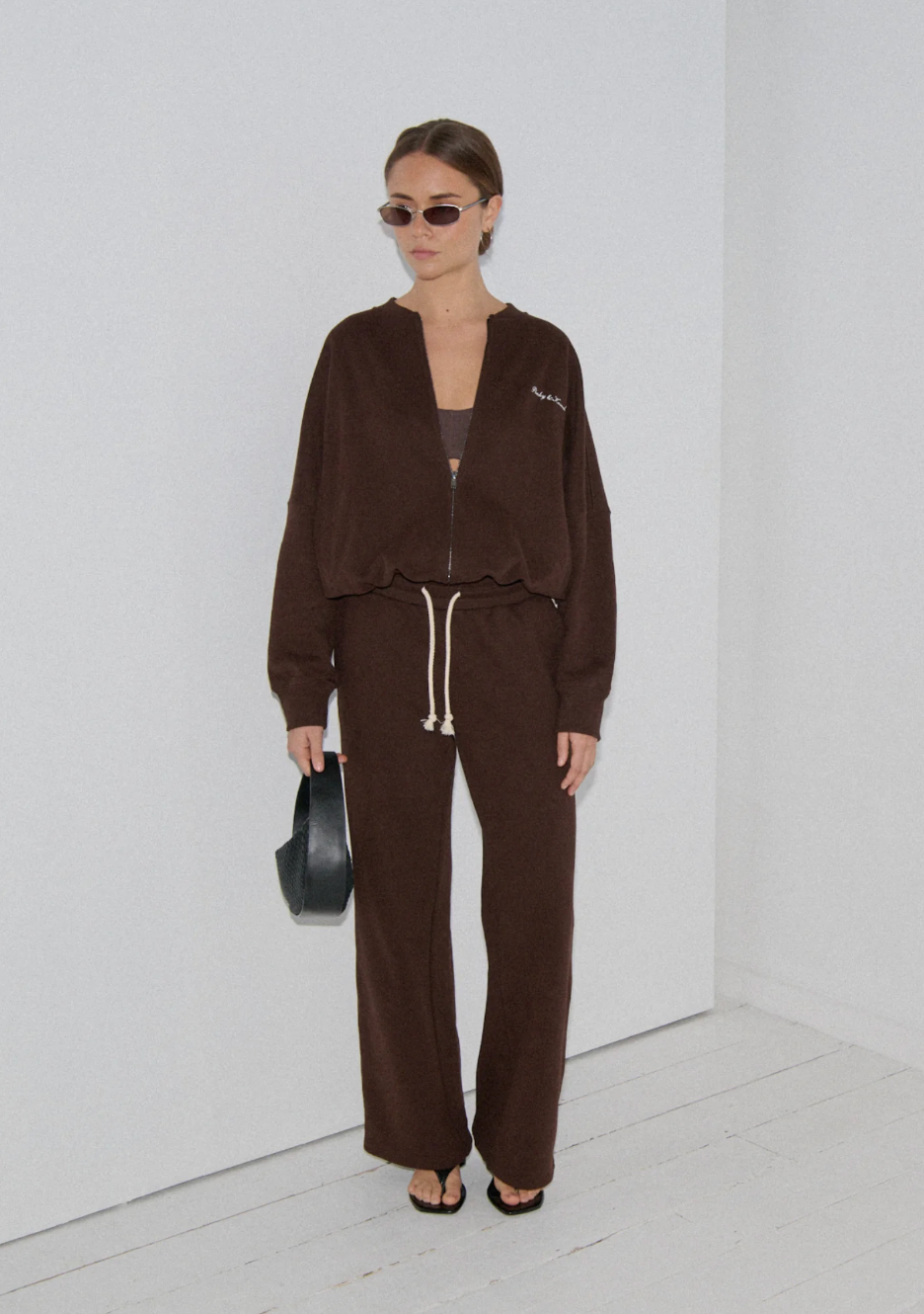 BOMBER JACKET | CHOCOLATE BROWN