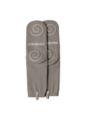 Pinky & Kamal Pilaties Sprial Grip Sock Pebble Grey