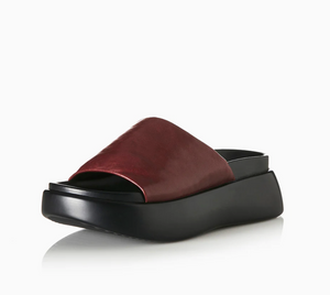 CUTLER | BURGUNDY LEATHER