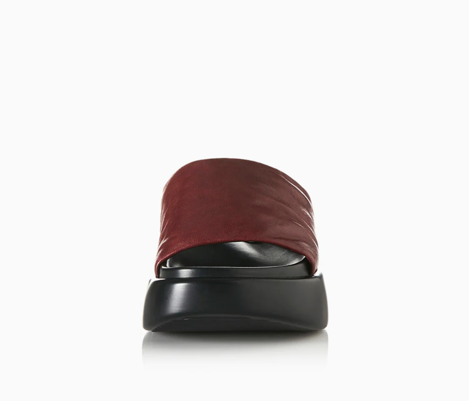 CUTLER | BURGUNDY LEATHER