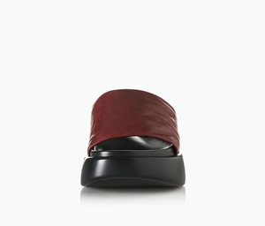 CUTLER | BURGUNDY LEATHER