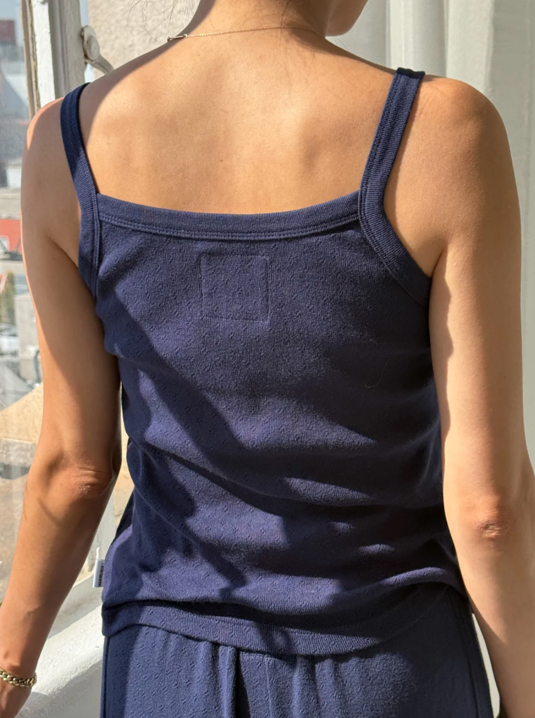 POINTELLE EVE CAMI | NAVY