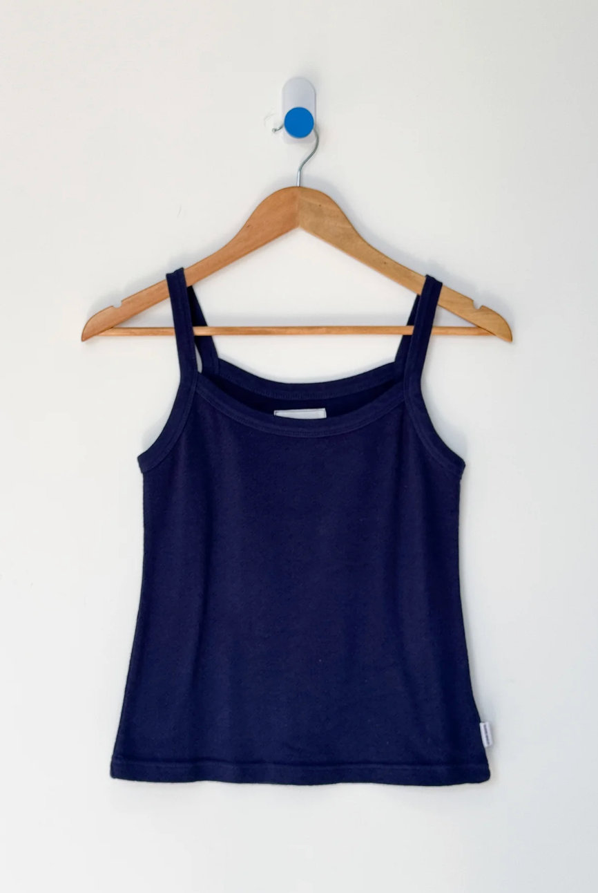 POINTELLE EVE CAMI | NAVY