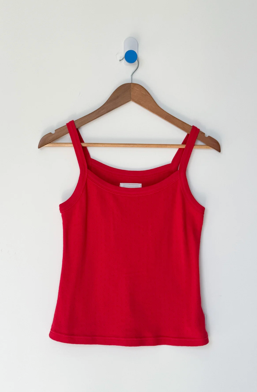 POINTELLE EVE CAMI | RED APPLE