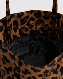 NYLON DRAWSTRING BAG | LEOPARD