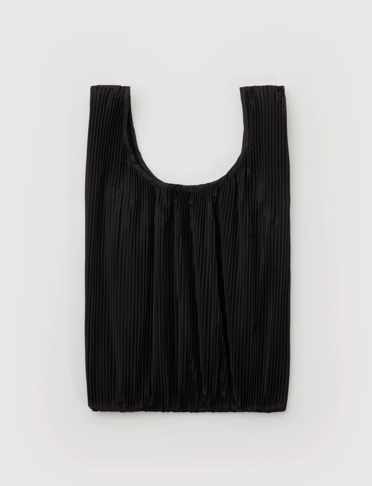 PLEATED BAGGU | BLACK