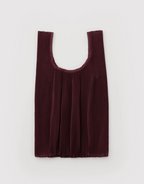 PLEATED BAGGU | MAHOGANY