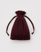PLEATED BAGGU | MAHOGANY
