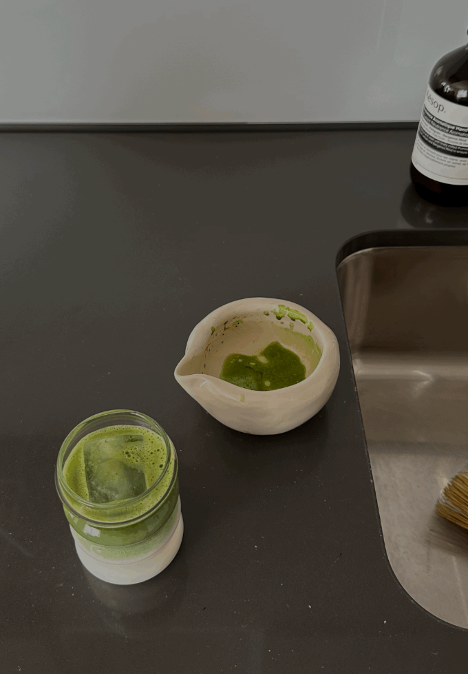MATCHA BOWL | CREAM