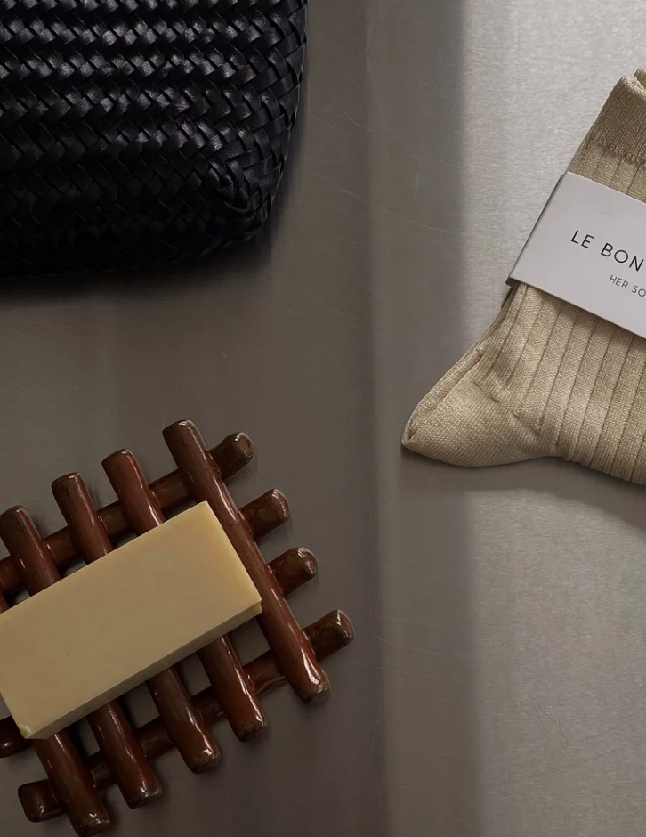 GRID SOAP DISH | RED ASH