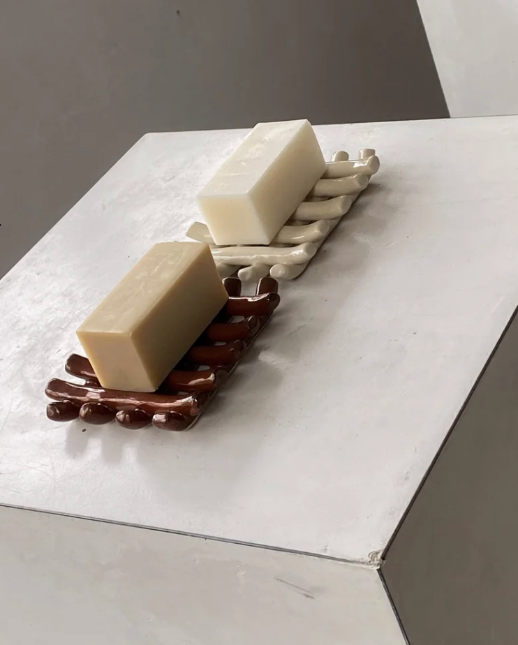 GRID SOAP DISH | RED ASH