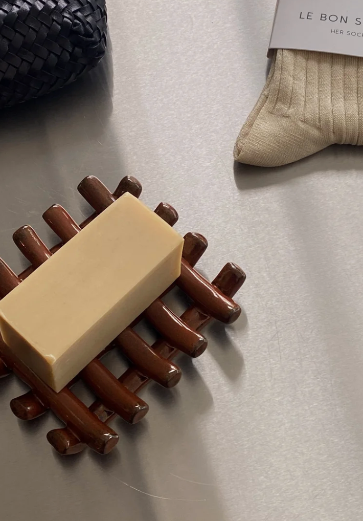 GRID SOAP DISH | RED ASH