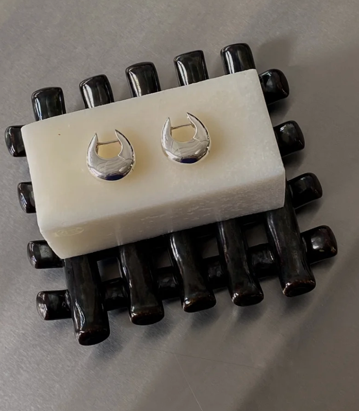 GRID SOAP DISH | CHROME