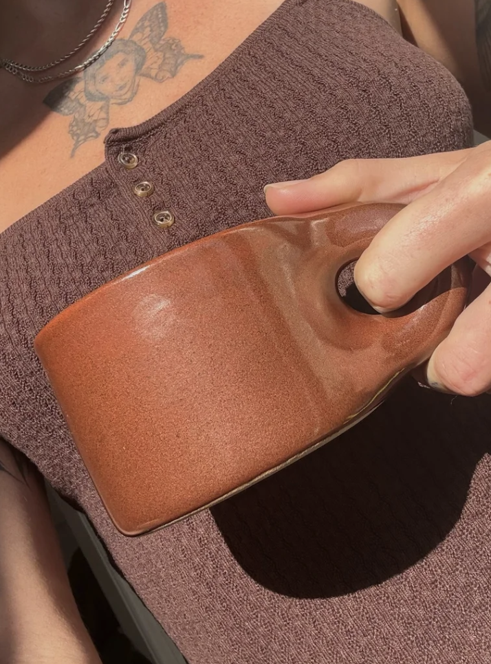 CHUBBY MUG | RED ASH