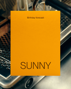 BIRTHDAY FORECAST: SUNNY | SHORT TALKS
