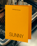BIRTHDAY FORECAST: SUNNY | SHORT TALKS