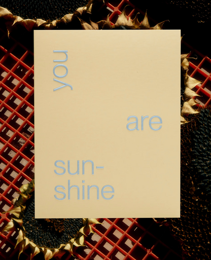 YOU ARE SUNSHINE | SHORT TALKS