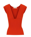 MONROE TEE | SCARLETT RED