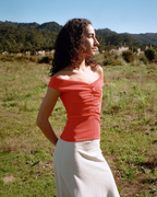 NIVEAH TEE | SCARLETT RED