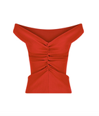 NIVEAH TEE | SCARLETT RED