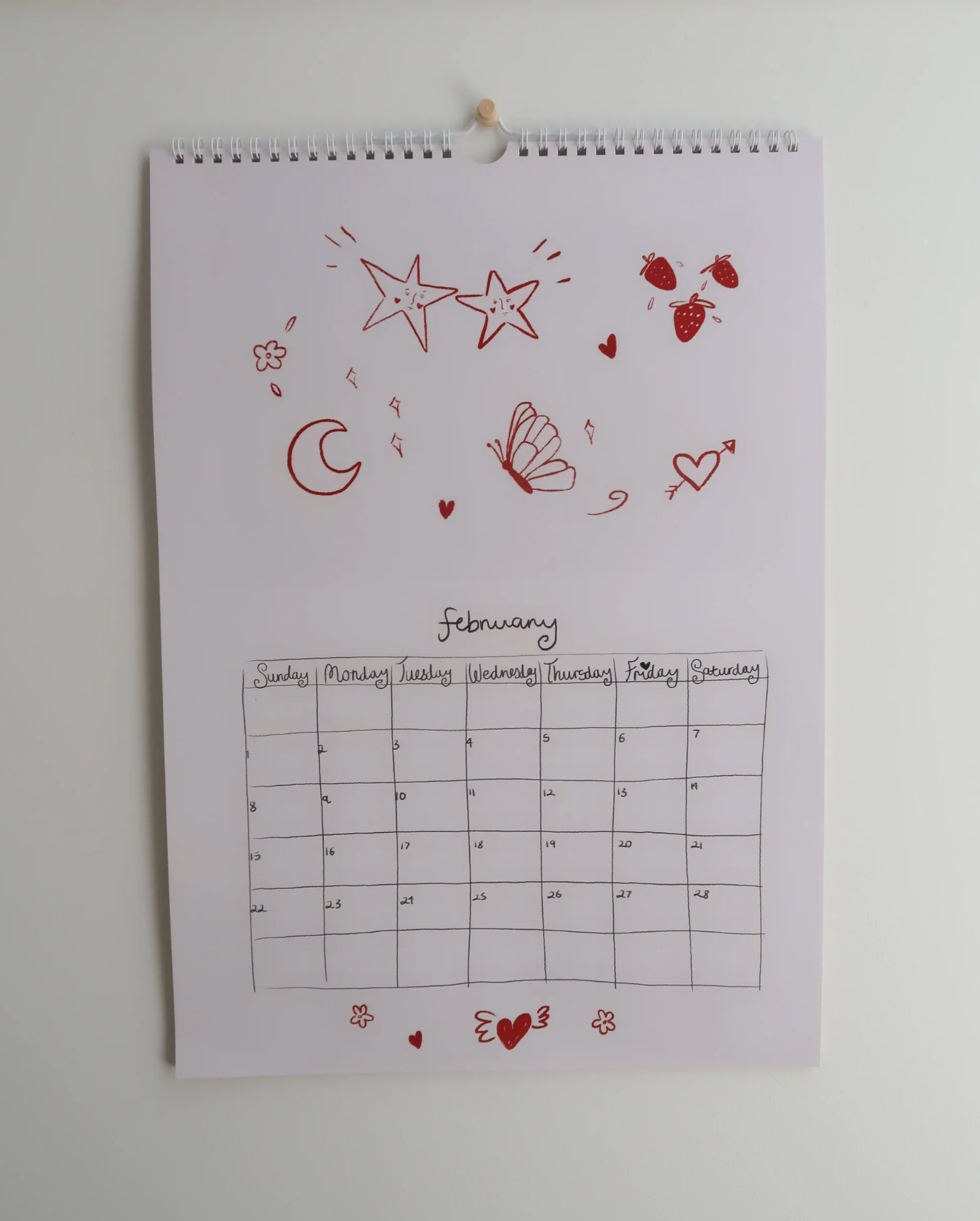 2026 A3 CALENDAR | A YEAR OF MAGIC - KEMMA