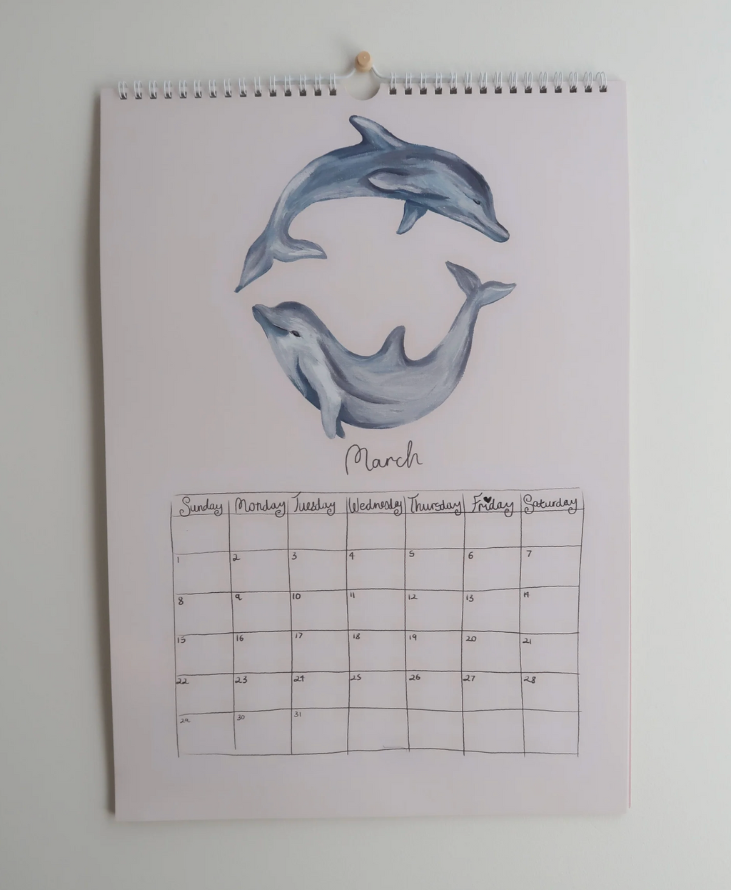 2026 A3 CALENDAR | A YEAR OF MAGIC - KEMMA