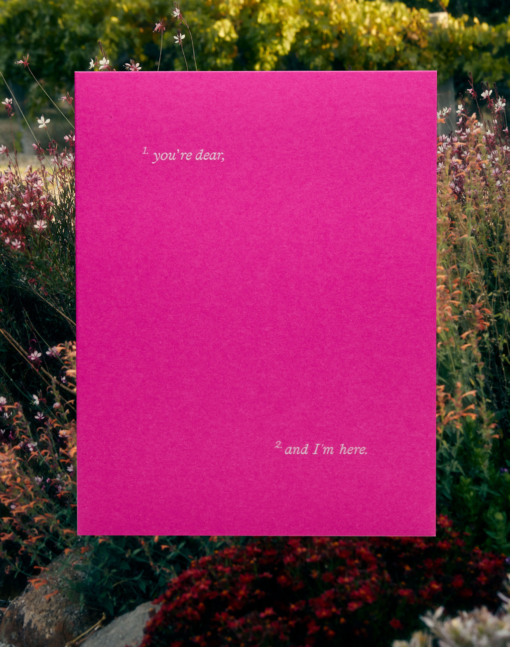 YOU'RE DEAR, AND I'M HERE | SHORT TALKS