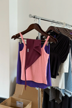 RIBBED SINGLET | ROSA