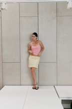 RIBBED SINGLET | ROSA