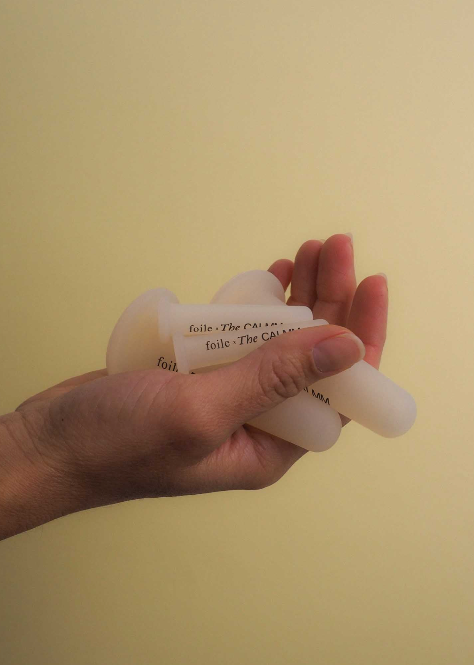 FOILE X THE CALM FACE CUPS
