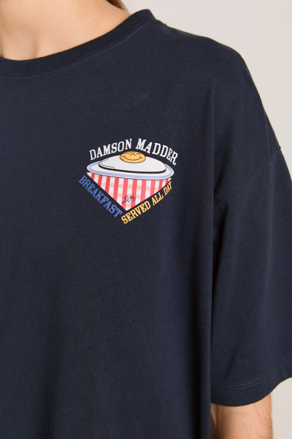 ALL-DAY BREAKFAST TEE | NAVY