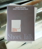 THANK YOU PACK (6 CARDS) | SHORT TALKS