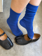 Le Bon Shoppe Crisp Step Socks Blue
