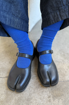 Le Bon Shoppe Crisp Step Socks Blue