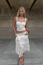 GIGI WRAP SKIRT | IVORY