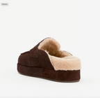 BURKLEY | CHOC SUEDE/SHEARLING