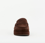 BURKLEY | CHOC SUEDE/SHEARLING