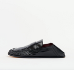 KRUZ | BLACK OILY CRINKLE LEATHER
