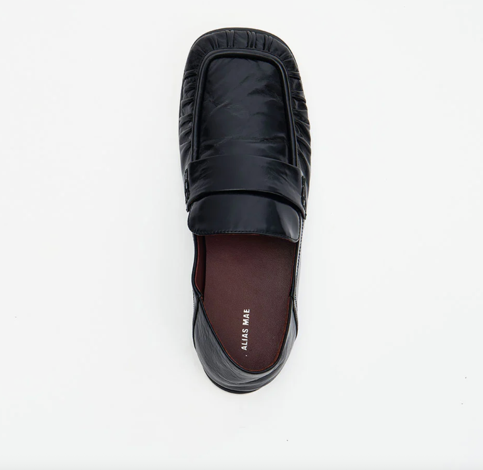 KRUZ | BLACK OILY CRINKLE LEATHER