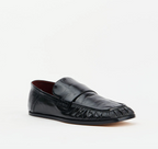 KRUZ | BLACK OILY CRINKLE LEATHER