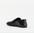 KRUZ | BLACK OILY CRINKLE LEATHER