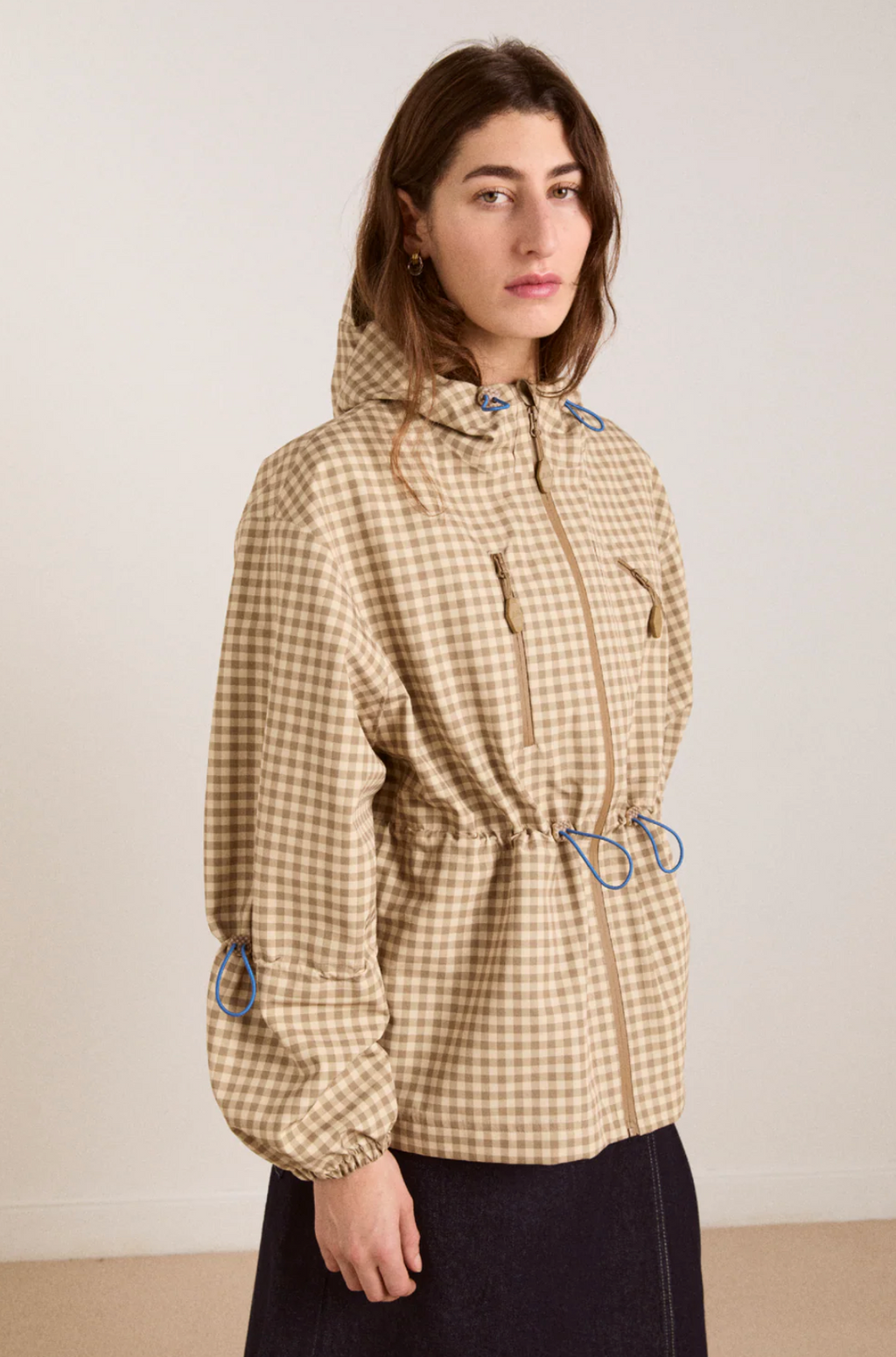 MATILDA RAINCOAT | GINGHAM