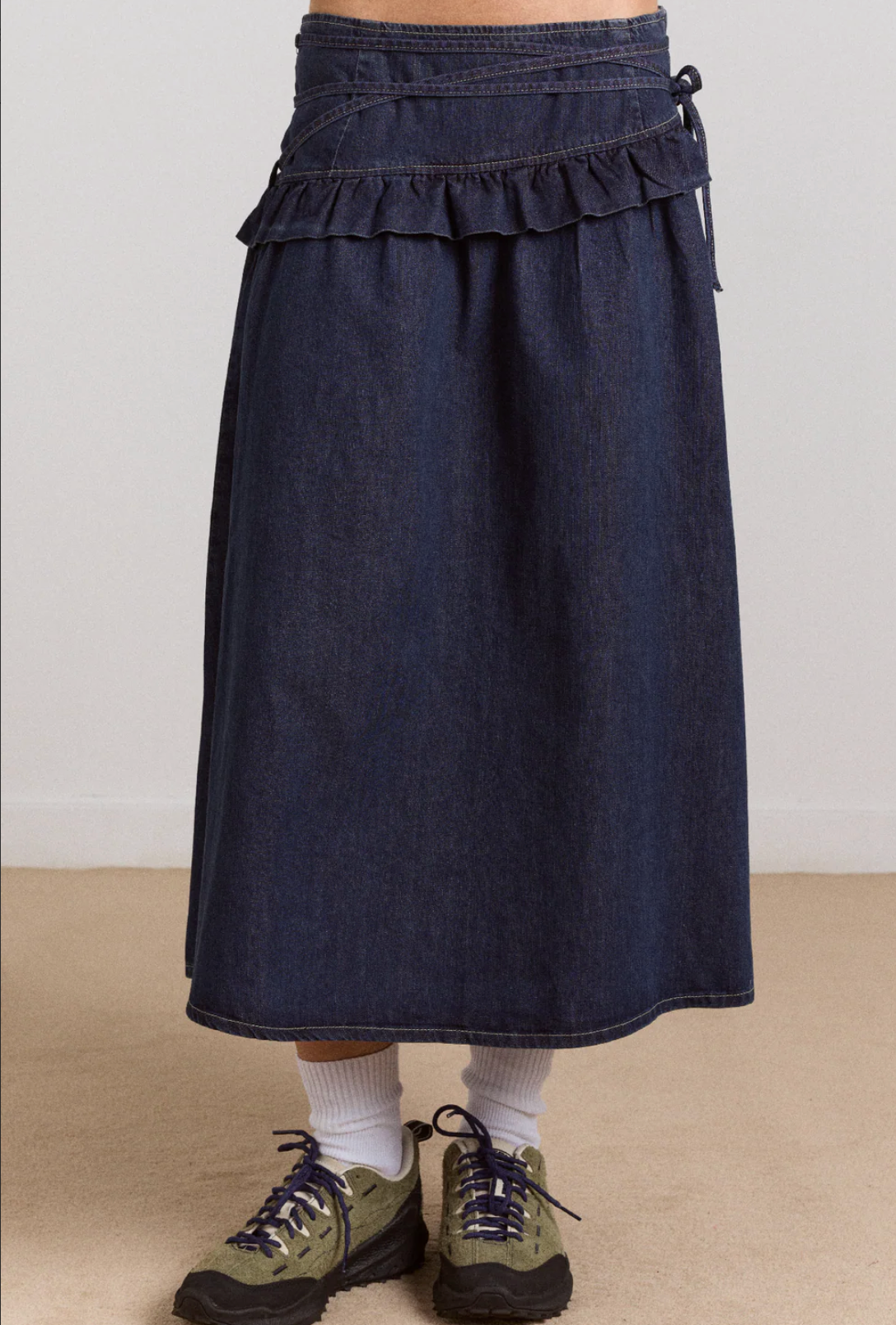 BELLAMIE SKIRT | DARK INDIGO