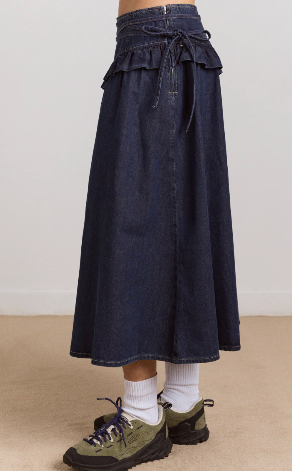 BELLAMIE SKIRT | DARK INDIGO