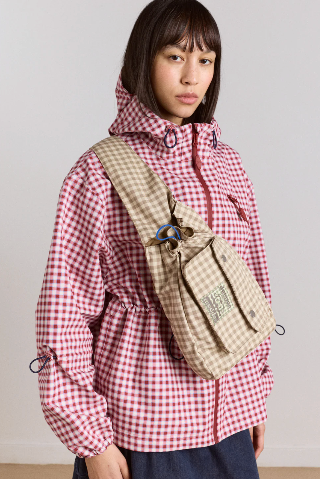 MATILDA CROSS BODY BAG | GINGHAM
