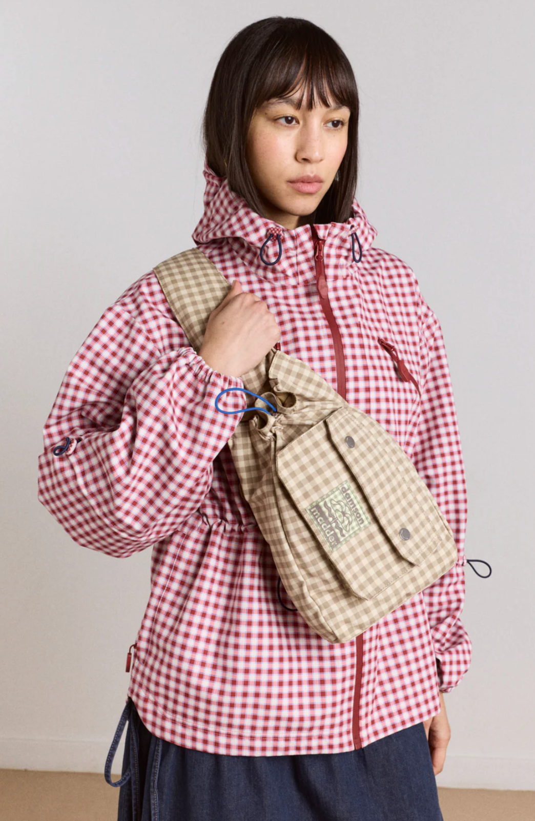 MATILDA CROSS BODY BAG | GINGHAM