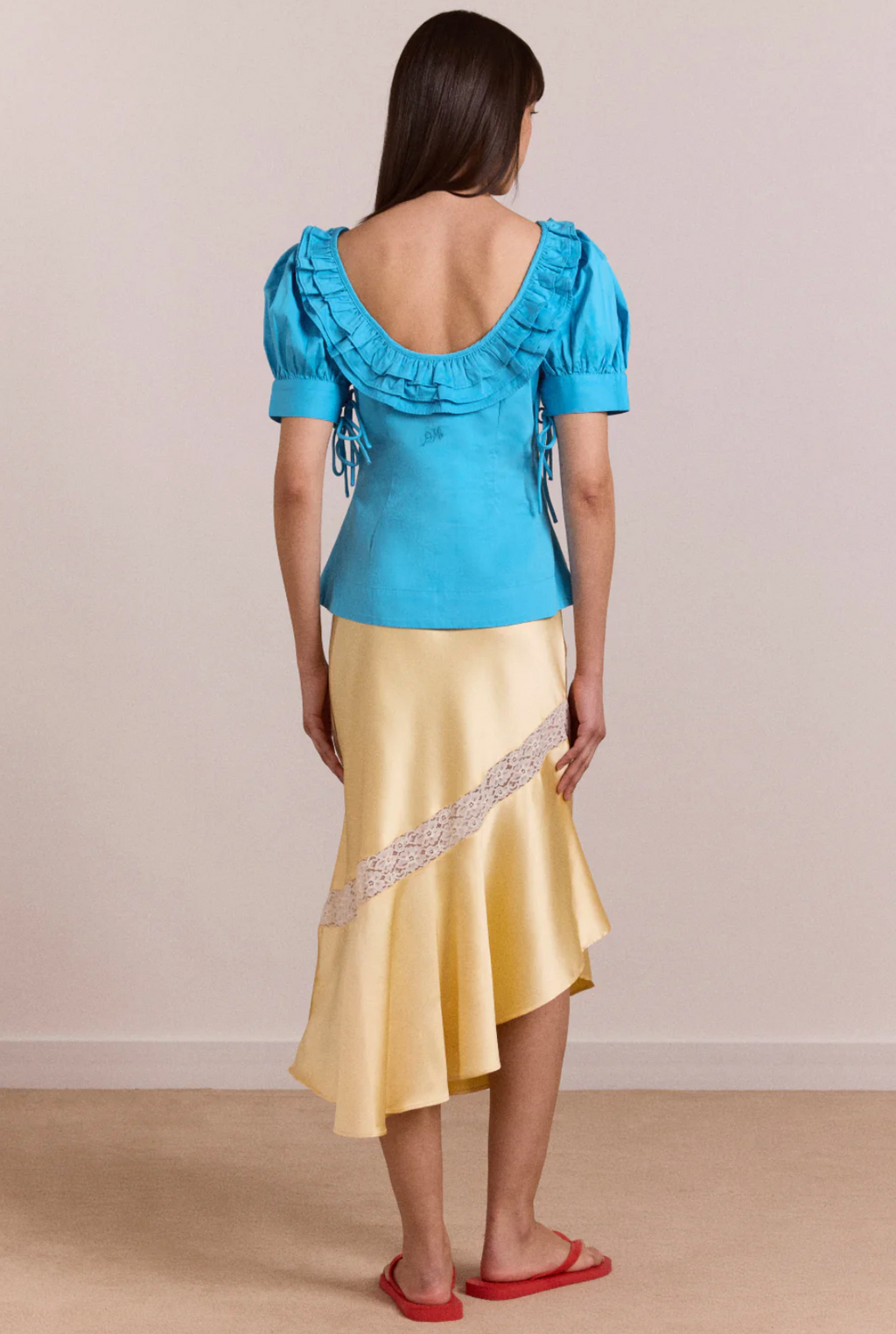 ANKE BLOUSE | RIVER BLUE