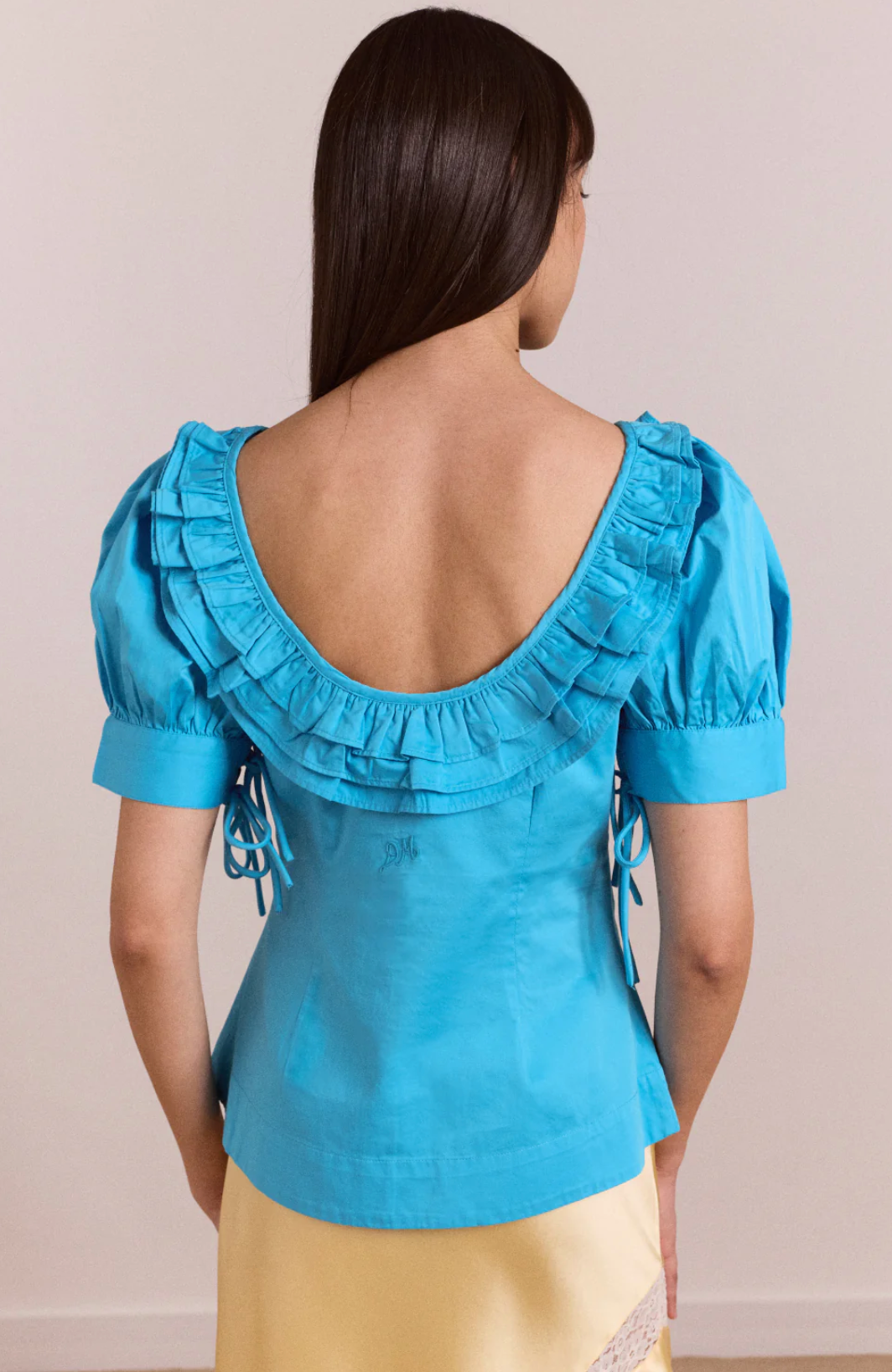 ANKE BLOUSE | RIVER BLUE
